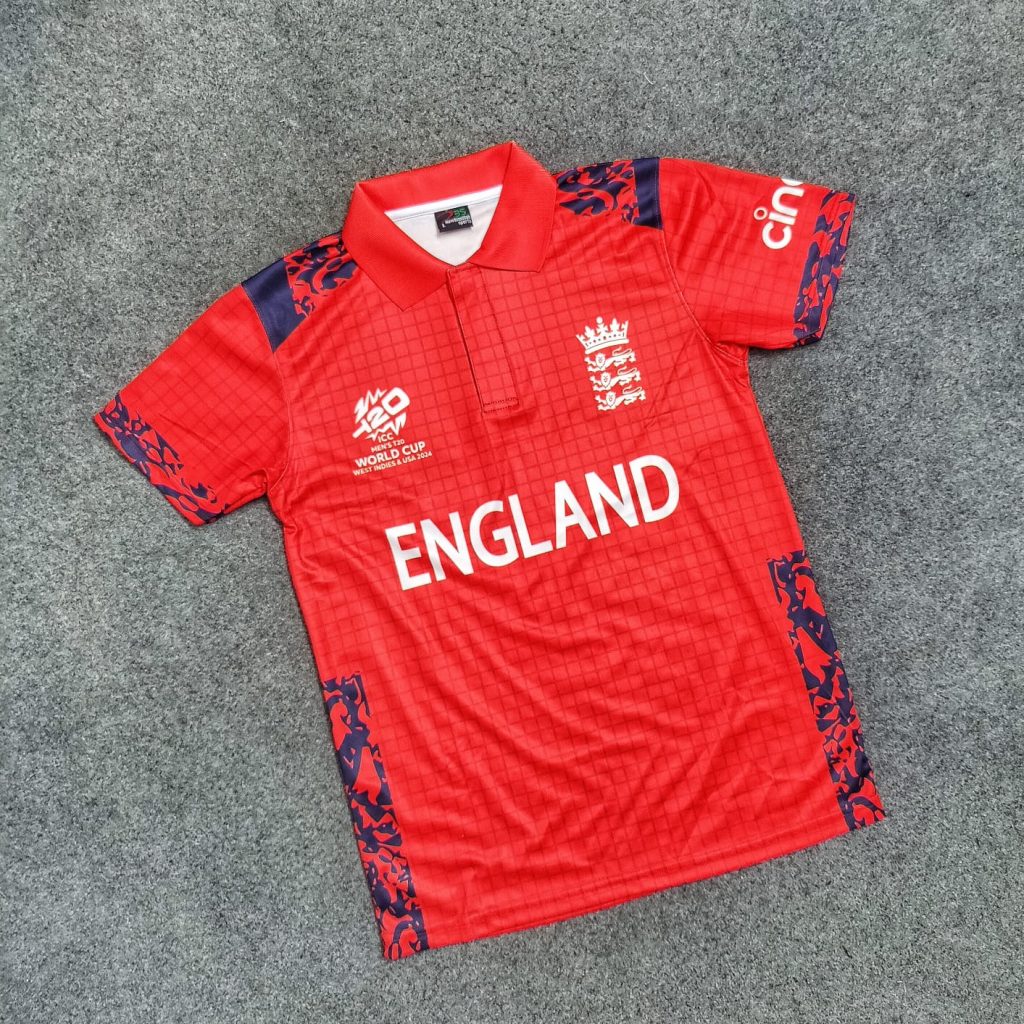 England Cricket Jersey T-20 World Cup 2024