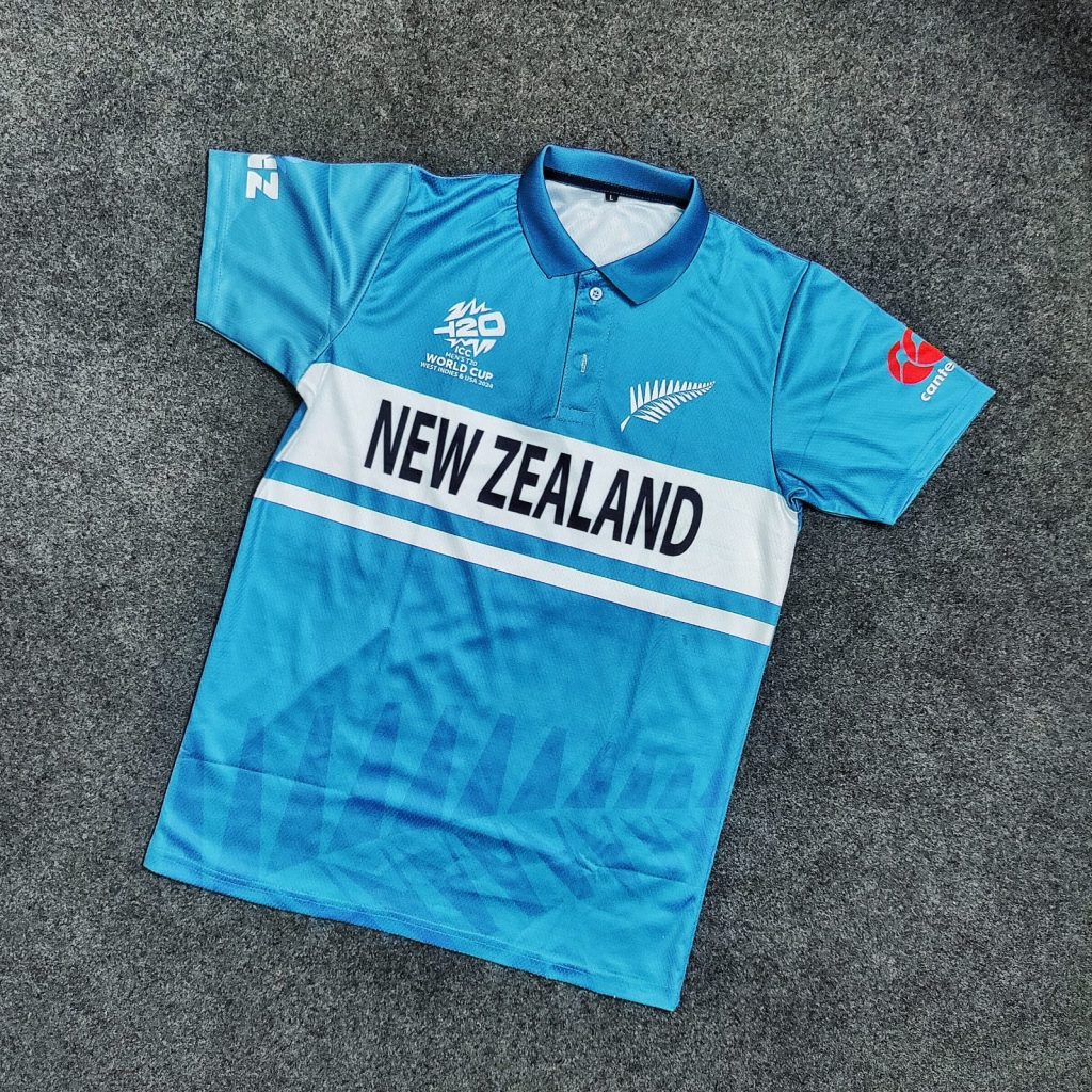 New Zealand Cricket Jersey T-20 World Cup 2024